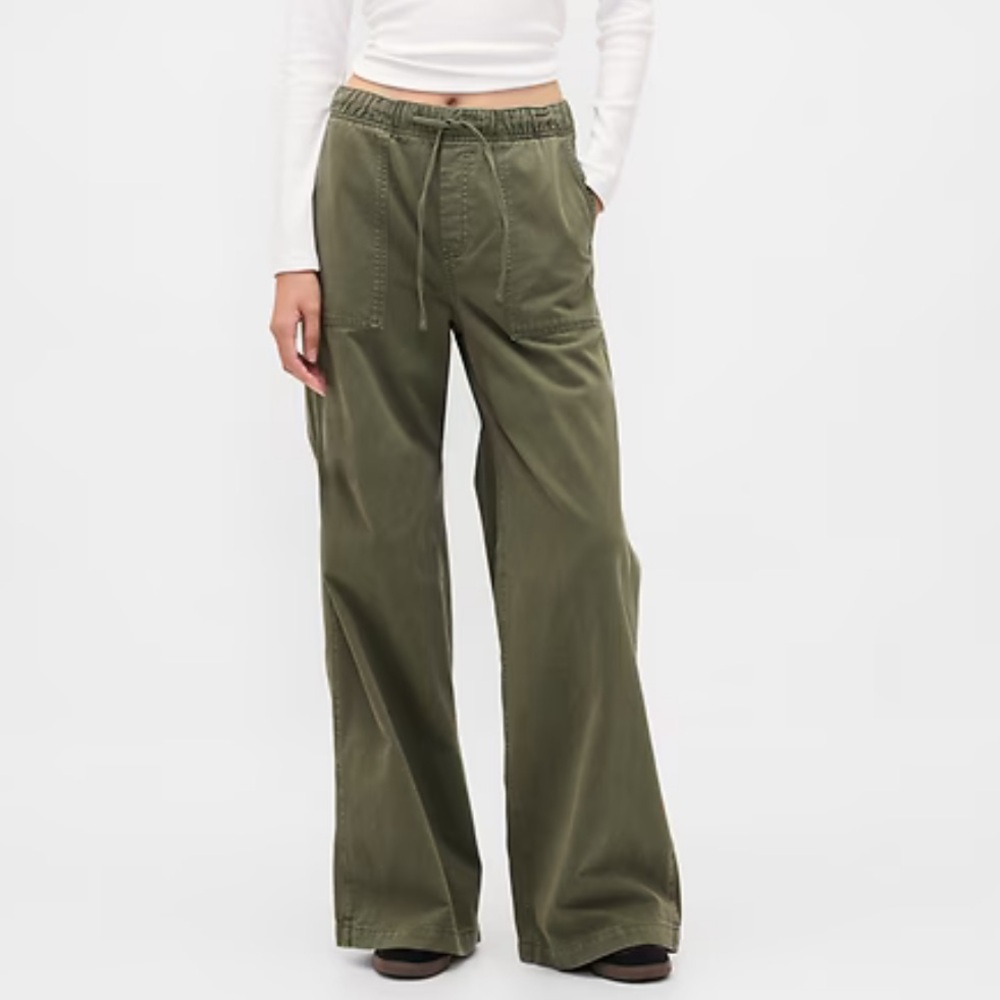 NWT Gap Mid-Rise Easy Baggy Pants